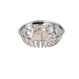 Cosmos Crystal Ceiling Lights Diyas Flush Crystal Fittings Cosmos Crystal Ceiling Lights Diyas Flush Crystal Fittings